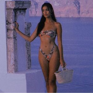 Floral Print Bikini Set